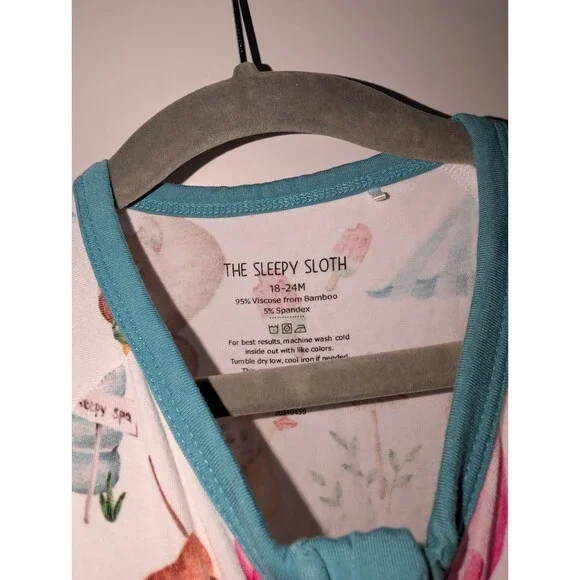 The Sleepy Sloth Summertime Sloth Shorty 18-24 - Picture 3 of 4